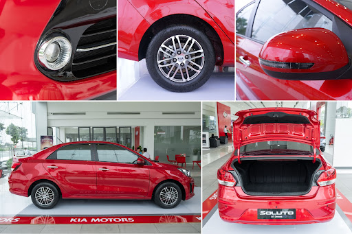 Ngoại thất xe hiện đại, thiết kế trẻ trung